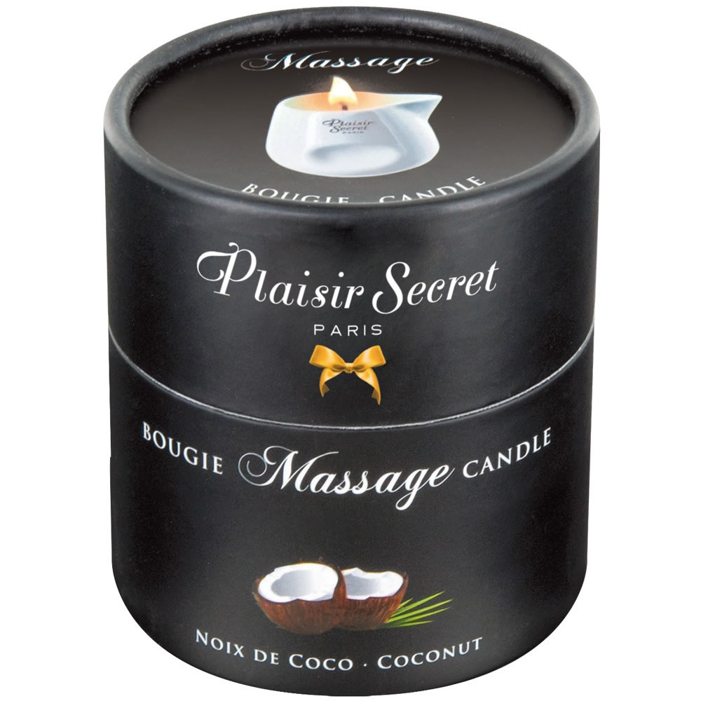 Plaisir Secret massagelys med duft