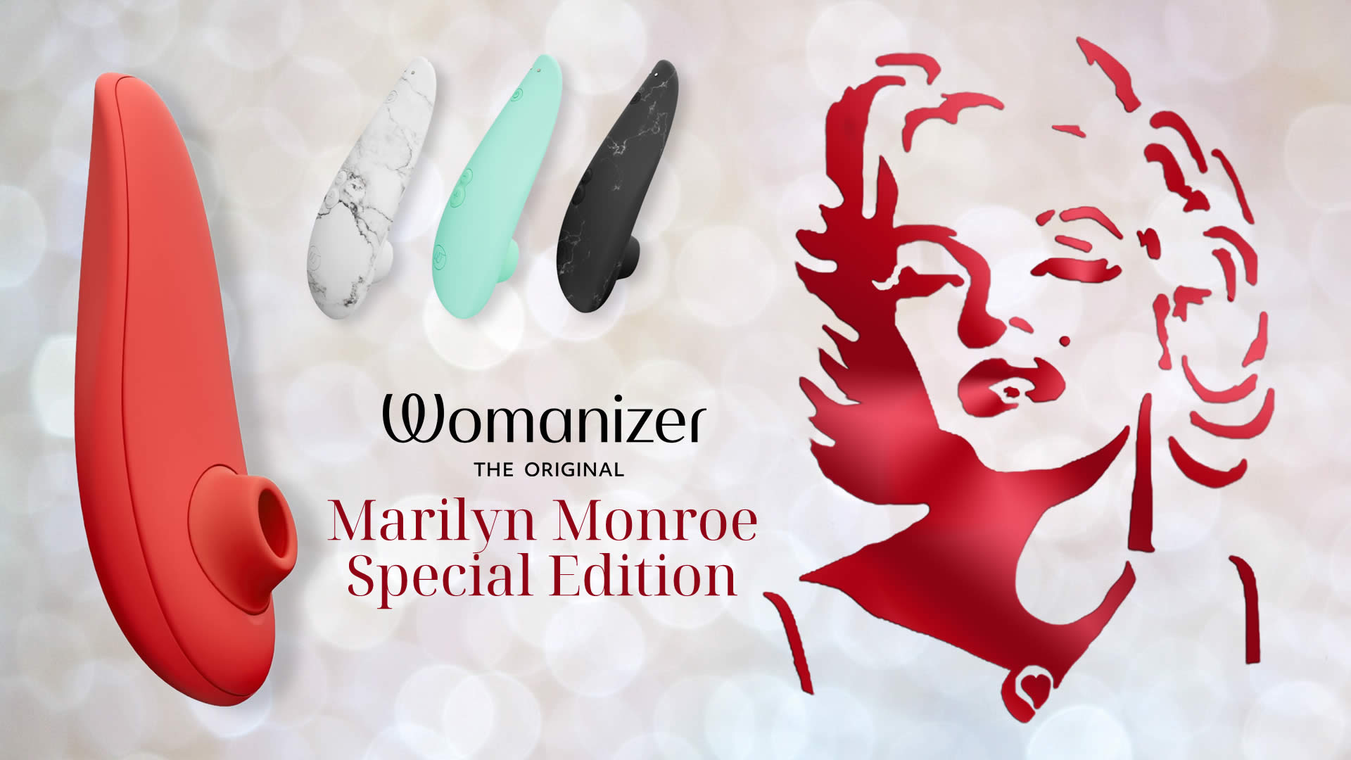 Womanizer Marilyn Monroe Special Edition Klitoris Stimulator
