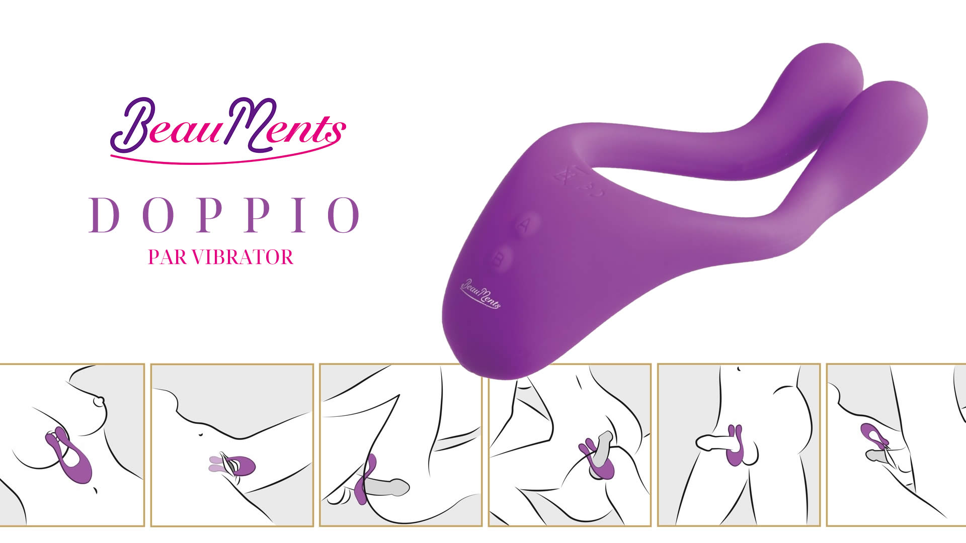 BeauMents Doppio Par Vibrator