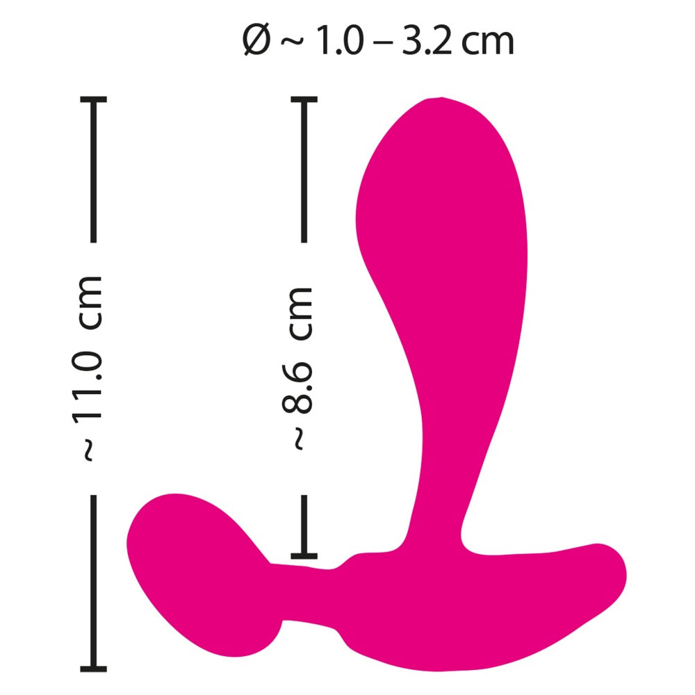 Sweet Smile Trådløs G-punkt Vibrator med Klitoris Stimulator