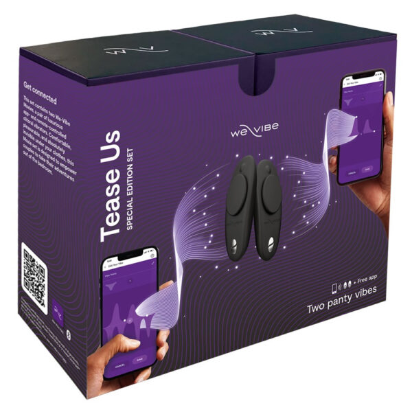 We-Vibe Tease Us Moxie Trussevibrator sæt med 2 stk