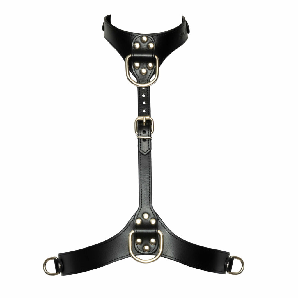 Bad Kitty Bryst Harness i Læder Look