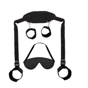 Bad Kitty Bondage Sæt til Hånd, Nakke og Fod med Maske