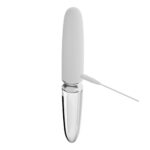 Liaison Straight Silikone og Glas Vibrator med LED Lys