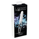 Liaison Straight Silikone og Glas Vibrator med LED Lys