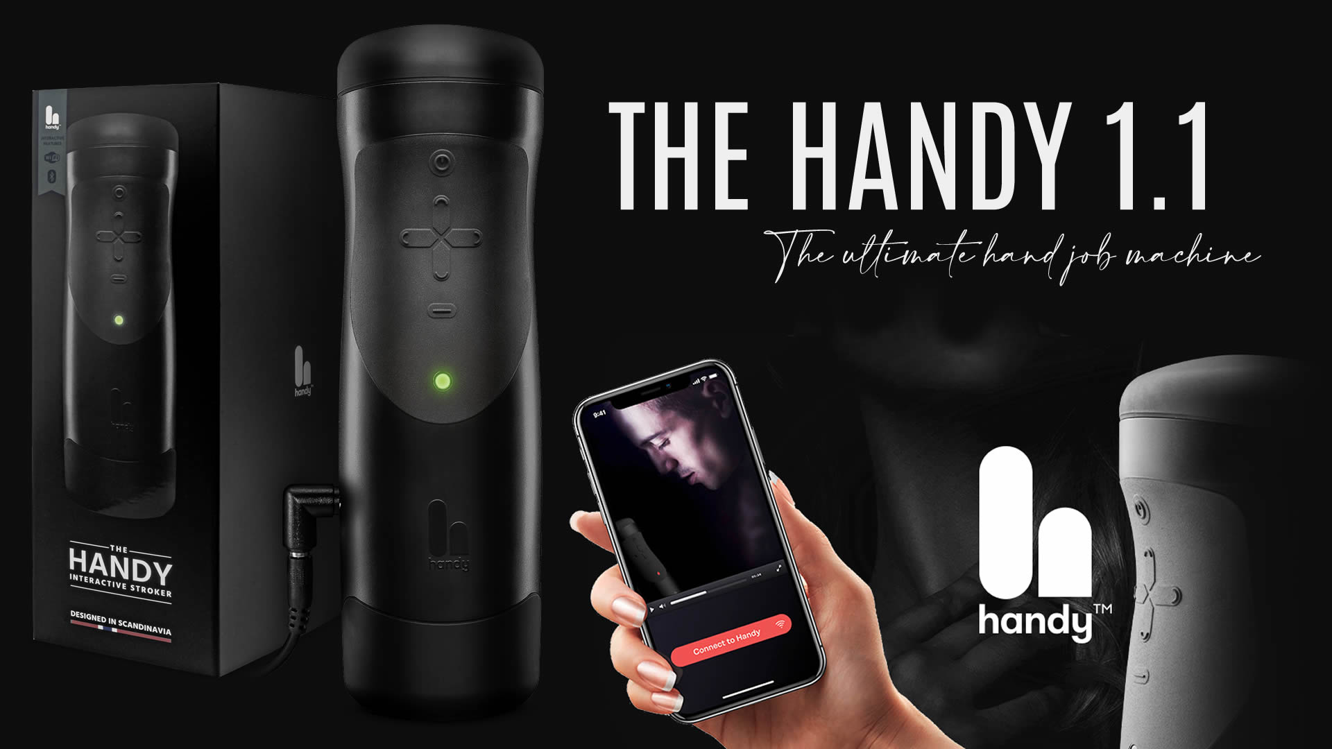 The Handy 1.1 Masturbator med App Styring