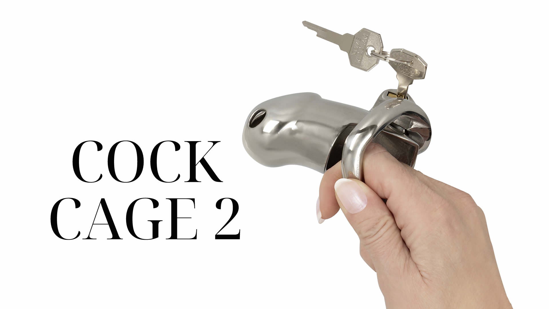 Cock Cage 2 - Kyskhedsbælte til Mænd af Stål