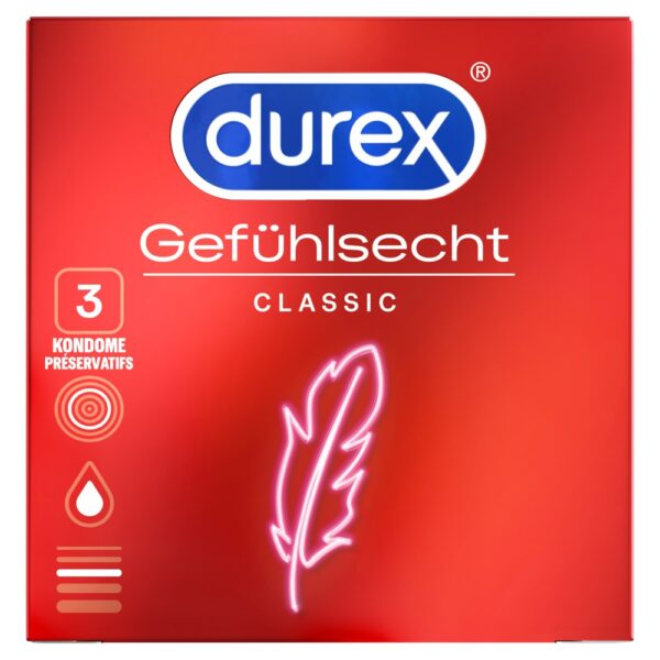 Durex Gefühlsecht - Ekstra Tynd Kondom