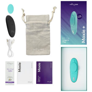 We-Vibe Moxie+ Trusse Vibrator med App og Fjernbetjening