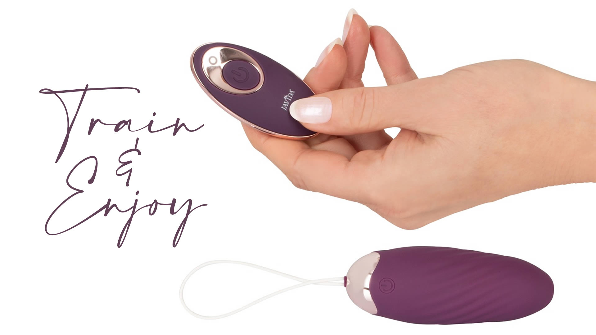 Javida Shaking Love Ball Vibrator Æg og Bækkenbundskugle