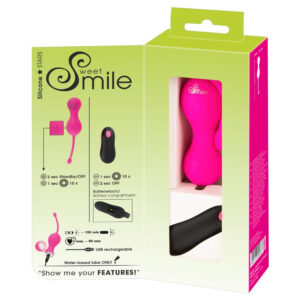 Sweet Smile Fjernbetjent Vibrator Æg og Bækkenbundskugler