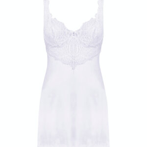 Obsessive Amor Blanco Hvidt Negligé med G-streng