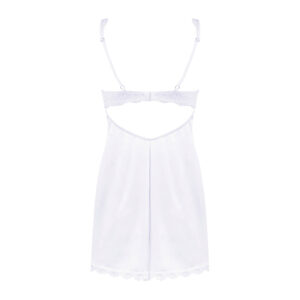 Obsessive Amor Blanco Hvidt Negligé med G-streng