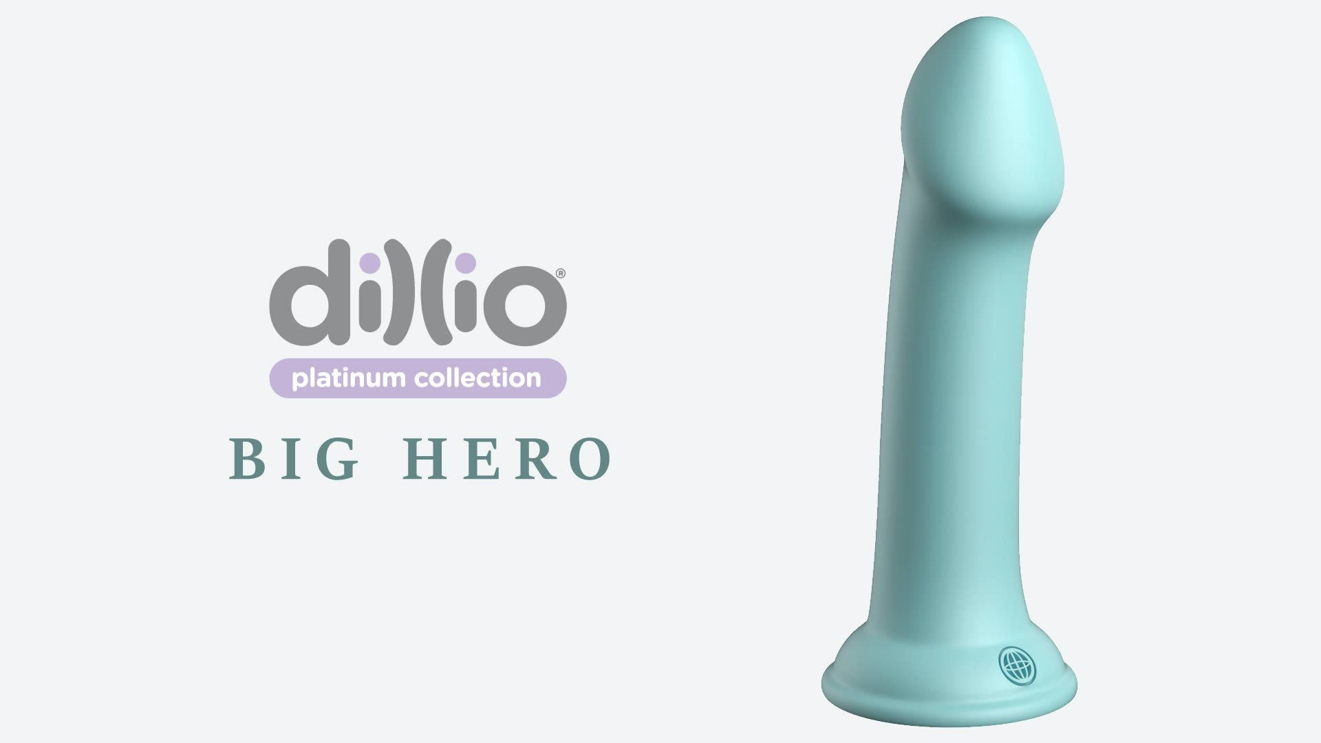 Dillio Platinum Big Hero Dildo med Sugekop
