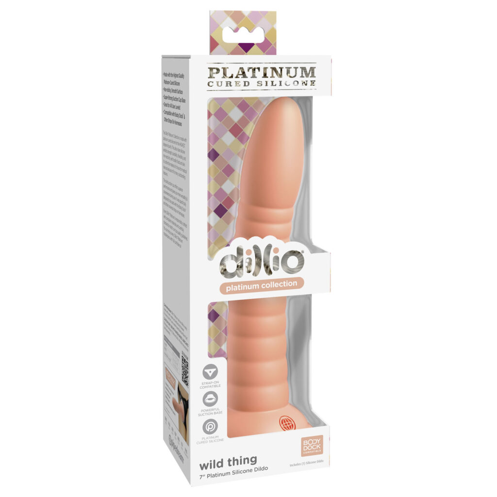 Dillio Platinum Wild Thing Dildo med Sugekop