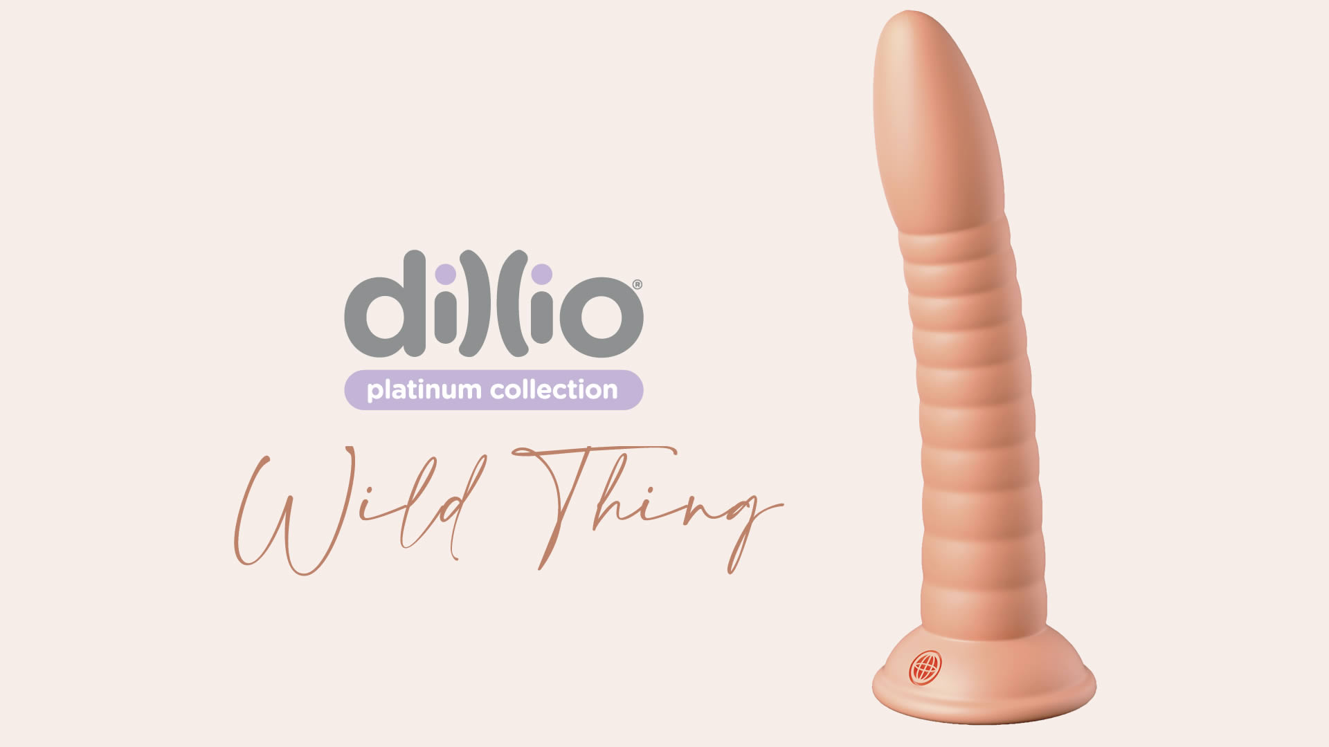Dillio Platinum Wild Thing Dildo med Sugekop