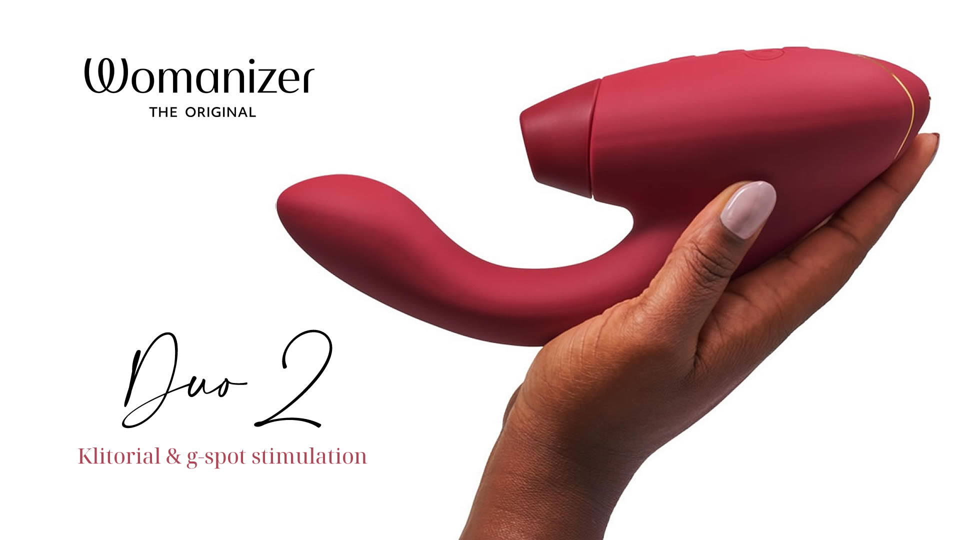 Womanizer Duo 2 Klitoris og G-punkt Vibrator