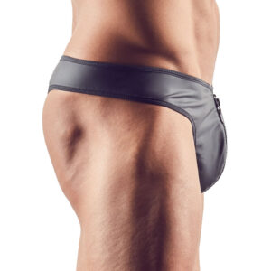 Wetlook Trusser med Lynlås og Smykkesten