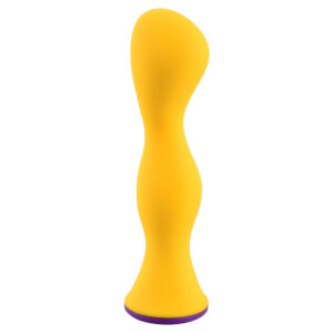 Bunt Silikone Anal Vibrator