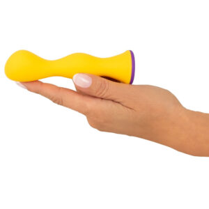 Bunt Silikone Anal Vibrator