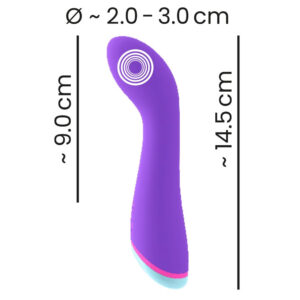 Bunt Silikone G-punkt Vibrator