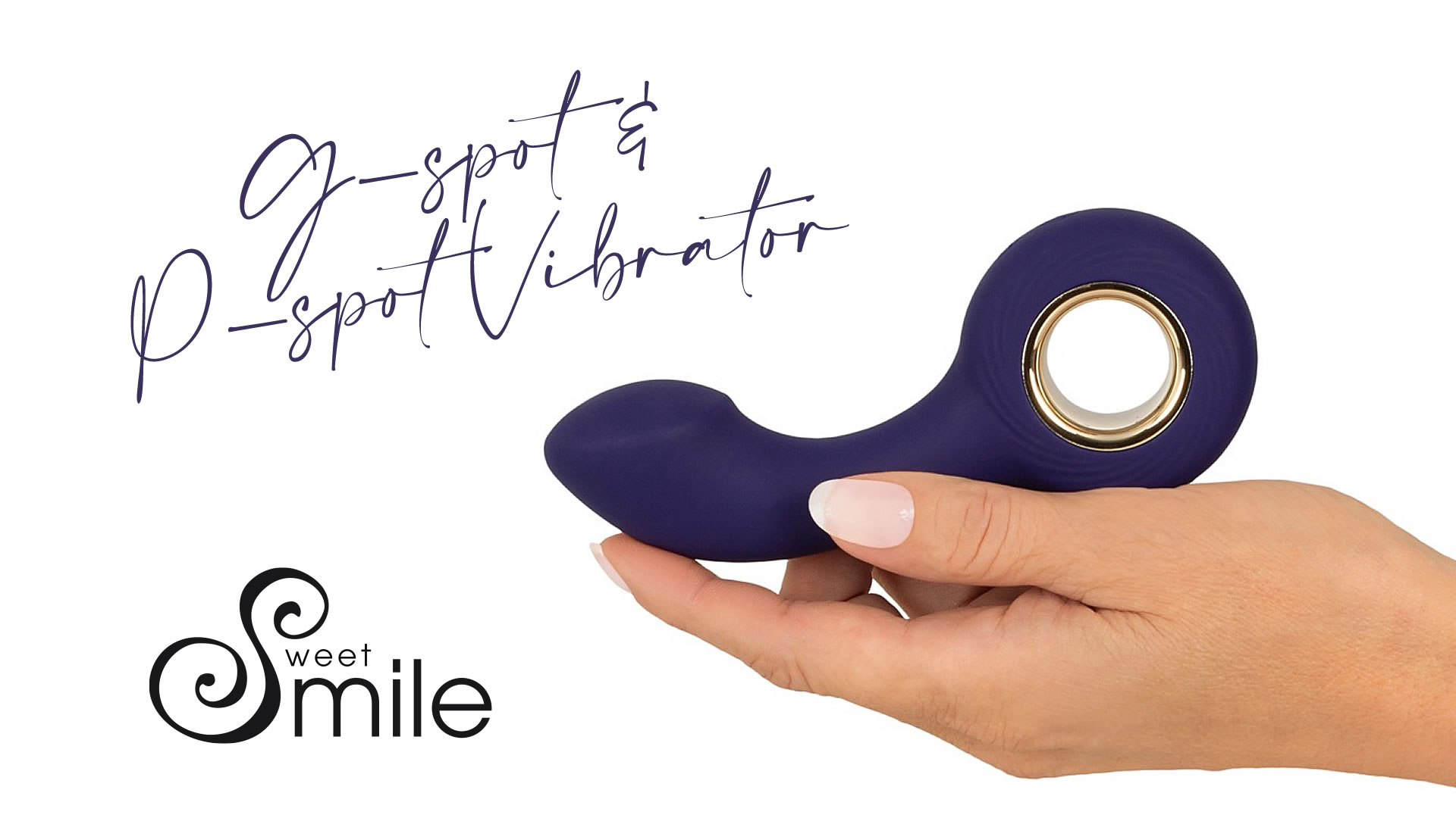 Sweet Smile G-punkt og P-punkt Vibrator