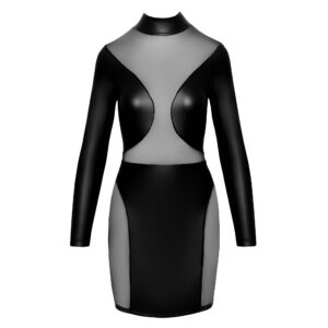 Wetlook Kjole med Transparent Nylon