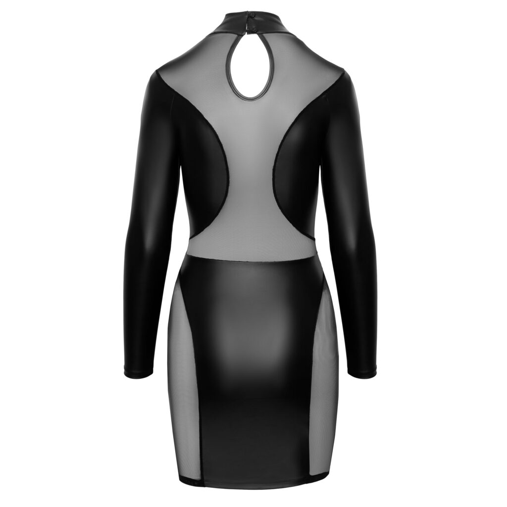 Wetlook Kjole med Transparent Nylon