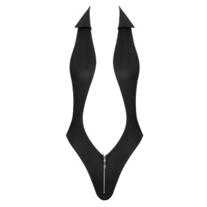 Wetlook Body med Åben Front og Bagdel