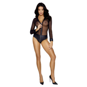 Transparent Body med Wetlook Trusse