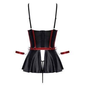 Wetlook Longline BH med nederdel, Trusser og Armlænker