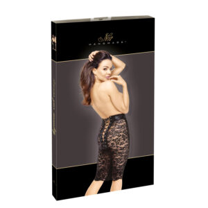 Noir Wetlook og Blonde Nederdel med Pencil Skirt Snit