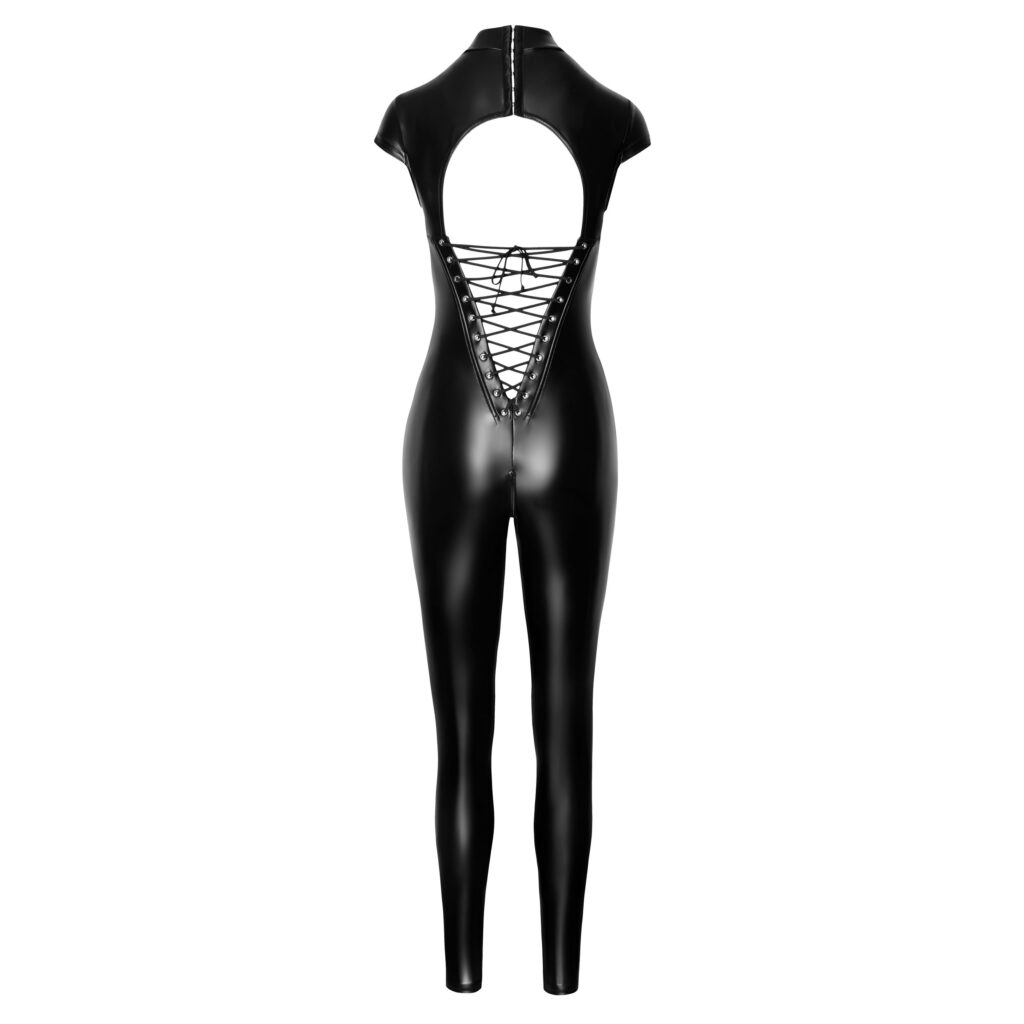 Noir Wetlook Jumpsuit