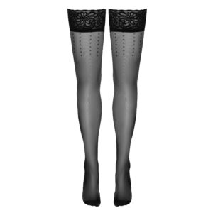 Selvsiddende strømper med Prikker og Søm