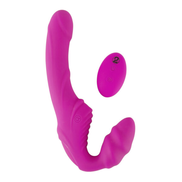 Stropløs Strap-On Vibrator 2 med Fjernbetjening