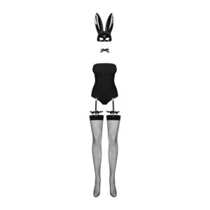 Obsessive Black Bunny Kostume