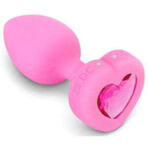 B-Vibe Vibrating Heart Anal Plug med Fjernbetjening
