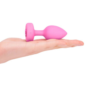 B-Vibe Vibrating Heart Anal Plug med Fjernbetjening
