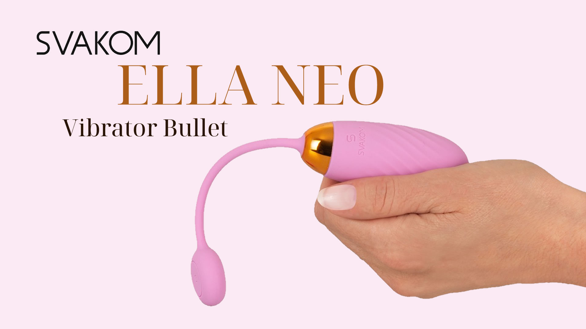 Svakom Ella Neo Vibrator Æg med App Styring