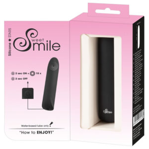 Sweet Smile Mini Silikone Vibrator der er Vandtæt