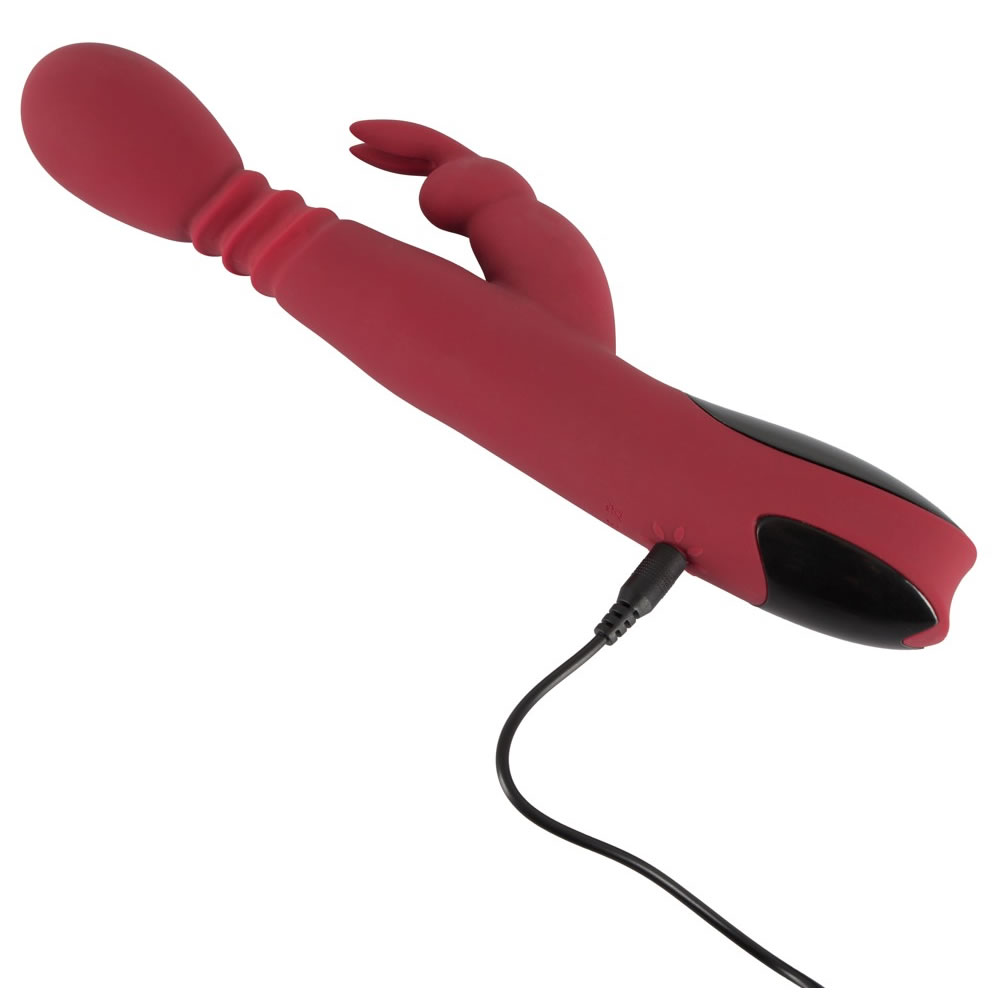 Silikone Rabbit Vibrator med Varme Funktion