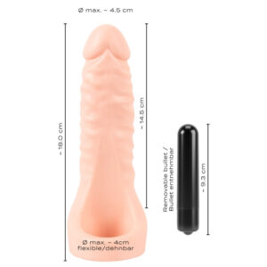 Realistixxx Double Fucker Strap-On med Vibrator