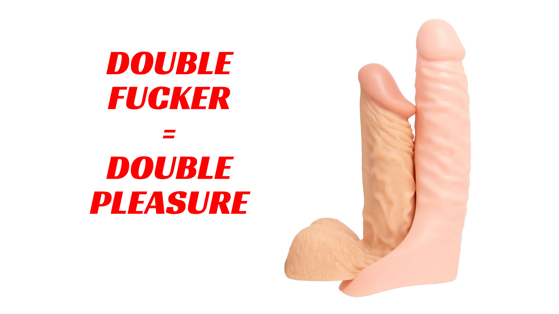 Realistixxx Double Fucker Strap-On med Vibrator