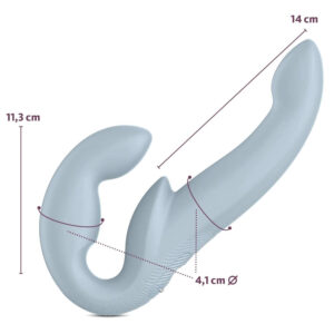 Fun Factory Share Vibe Pro Strap-on Dobbelt Vibrator