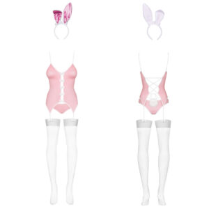 Obsessive Bunny Bustier Kostume i Pink