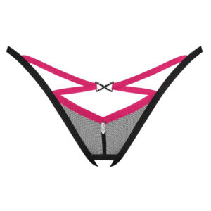 Obsessive Novenes G-streng Trusse i Sort og Pink