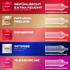 Durex Love Mix Kondom med 5 forskellige