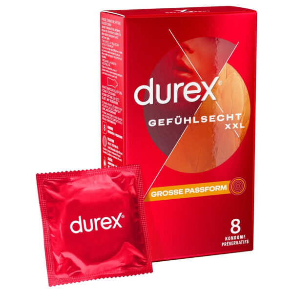 Durex Gefühlsecht XXL Kondom