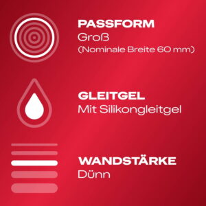 Durex Gefühlsecht XXL Kondom