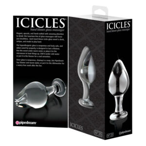 Icicles No. 25 Glas Anal Plug